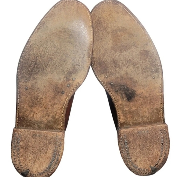 Vintage Florsheim Imperial V Cleat Men’s Shoes Size 10 1/2 C SB1 - Picture 13 of 13